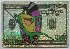 Looney Tunes Dollar Bill Vending Machine Prism Sticker Michigan J Frog
