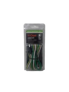 CURT 58041 Vehicle-Side 4-Pin Flat Trailer Wiring Harness with 60-Inch Wires - Picture 1 of 2