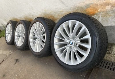 Original BMW 5er G30 G31 W Speiche 632 Winterräder Alufelgen DOT16 7-8mm RDK TOP - Bild 1 von 4