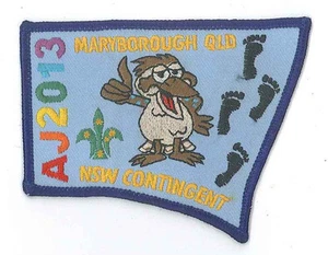 AJ2013 - AUSTRALIA SCOUT JAMBOREE - NEW SOUTH WALES NSW SCOUTS CONTINGENT BADGE - Bild 1 von 1