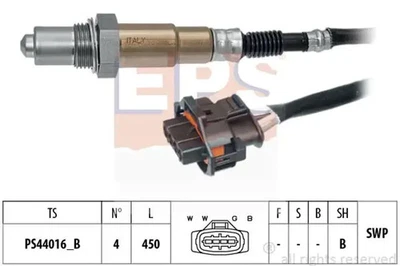 Sonde lambda chauffé 1.998.384 EPS pour OPEL CORSA C VECTRA B VECTRA B Break - Photo 1/4
