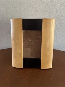 Two Tone Wooden Picture Frame MCM Inspired Holds 3x5 Picture - Picture 1 of 7