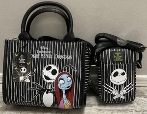 Neu mit Etikett Nightmare Before Christmas Handtasche und Handy Umhängetasche - Bild 1 von 4
