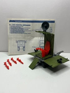 1987 VINTAGE HASBRO G.I JOE COASTAL DEFENDER ZUBEHÖR 100% KOMPLETT - Bild 1 von 11