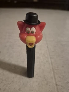 Vintage Puzzy Cat Pez Candy Dispenser Black Body Red Face Derby Hat Hong Kong - Picture 1 of 6