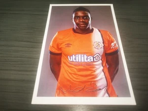 Marvelous Nakamba Unsigned Luton Town Club autograph card - Picture 1 of 1