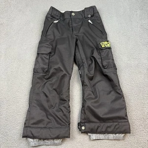 Burton Snowboard Pants Youth Small Black Dry Ride Waterproof Ski Baggy - Picture 1 of 10