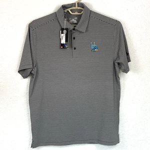 Delaware Fightin' Blue Hens Under Armour HeatGear Men's L Large Polo Shirt - Picture 1 of 12