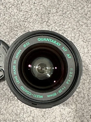 Quantaray NF AF 28-80mm f/3.5-5.6 Multi-Coated Lens For Nikon AF - Image 1 of 3