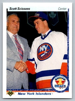 1990 Upper Deck Scott Scissons #357 New York Islanders - Image 1 of 2