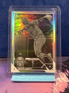 🔥2023 Topps Chrome Negative Refractor #51 Royce Lewis Minnesota Twins🔥 - Bild 1 von 2