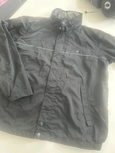 Men’s black nautica windbreaker jacket size xxlarge - Picture 1 of 9