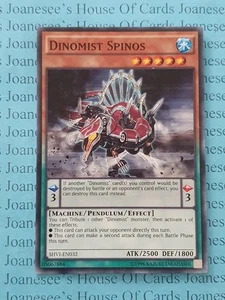 SHVI-EN032 Dinomist Spinos Yu-Gi-Oh Card Unl New - Picture 1 of 3