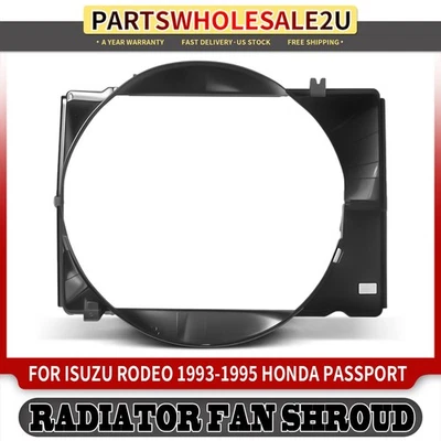 Upper Engine Cooling Fan Shroud for Honda Passport 94-95 Isuzu Rodeo 1993-1995 - Image 1 of 4