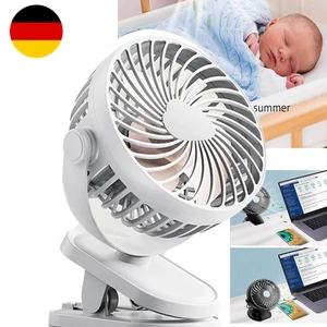 360° Grow Ventilator mit Clip Umluftventilator für Zelt Grow Box Fan 3 Stufen DE - Bild 1 von 10