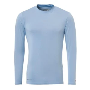 UHLSPORT Kid's Distinction Colors Base Layer Shirt, Sky Blue - Picture 1 of 12