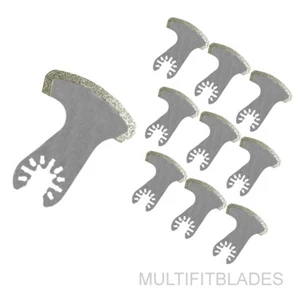 10 x Quick Release Oscillating Diamond Swing Blades - Rockwell Hyperlock Fit - Picture 1 of 1