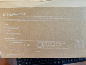 Ubiquiti Networks Edgerouter 4. New Factory Sealed!! - Photo 1/1