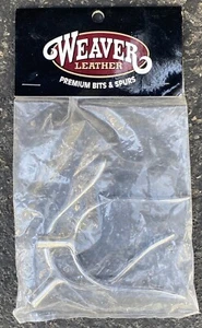 Weaver Chrome Plated Ladies' Quick On English Spurs, 3/4" Shank, 25-8751 - Picture 1 of 4
