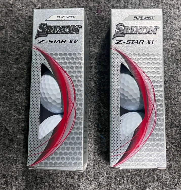 Srixon Z Star XV Golf Balls (Pure White Spinskin 3pk) 1 Sleeve 2023