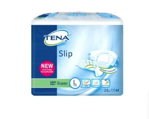 TENA Slip Super L (Large) X280 (10 packs of 28) Weak Bladder Men & Women - Picture 1 of 1