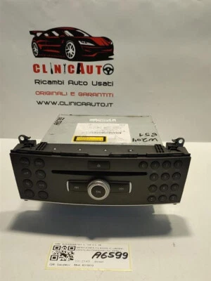 AUTORADIO MERCEDES Classe C Berlina W204 2° Serie A2049069701 651913 (11 1790533 - Immagine 1 di 4