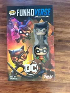 Funko POP! - Funkoverse DC Comics Juego de Estrategia 101 - Catwoman/Robin - Imagen 1 de 6