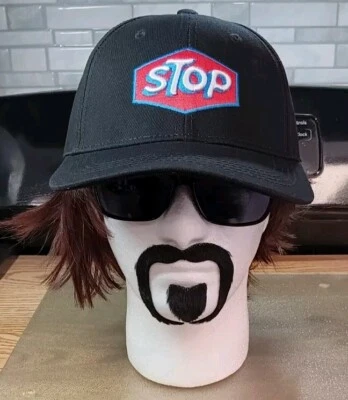 STOP EMBROIDERED BALL CAP/HAT- strap Back - HIGH QUALITY  - Image 1 of 4