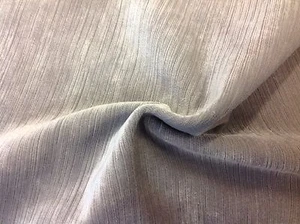 Kirkby Design Romo Slubby Velvet Uphol Fabric- Orion Velvet / Ash 3 yds K5058/18 - Picture 1 of 1