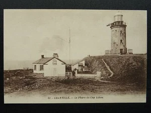 Frankreich GRANVILLE & LE PHARE & SEMAPHORE BAHNHOF / LEUCHTTURM - alte Postkarte - Bild 1 von 2