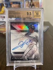 2015 Finest Greats ON CARD Auto Frank Thomas BGS 9.5 10 GEM MINT HOF