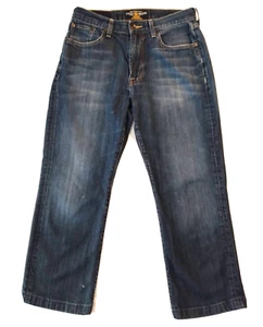 Lucky Brand Herren 181 Relaxed Strait Wide Leg Jeans Gr. 30/26 (gesäumt) Dk Wash - Bild 1 von 12