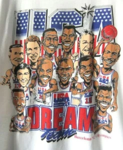 USA Basketball Dream Team Barcelona t shirt, new vintage, hot hot best design - Picture 1 of 3