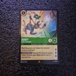 Goofy Expert Shipwright - 89/204 - Rare - Disney Lorcana - Picture 1 of 2