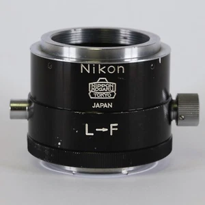Nikon Nippon Kogaku L-F Lens Adapter EXCELLENT Condition - Picture 1 of 6