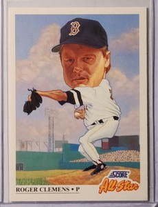 1991 Score Roger Clemens All Star card #399