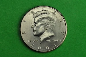 2003-D  Choice  BU  Mint State Kennedy US Half Dollar Coin - Picture 1 of 2