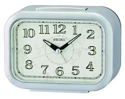 Seiko QHK056S Bedside Snooze Light Bell Alarm Clock - Image 1 of 2