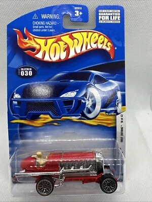 Hot Wheels 2002 First Editions 18 of 42 Torpedo Jones Collector No. 030 NIB toy - Image 1 of 4
