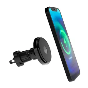 Universal Magnetic Quick Snap Car Dash Mount and Mobile Air Vent Phone Holder - Photo 1/13