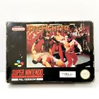 Pit Fighter + Box, Insert, Manual CIB - SNES - Tested & Working - Free Postage