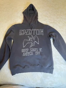 1977 LED ZEPPELIN Swan Song UNITED STATES of AMERICA Tour (SM) Sweatshirt sz S - Picture 1 of 14