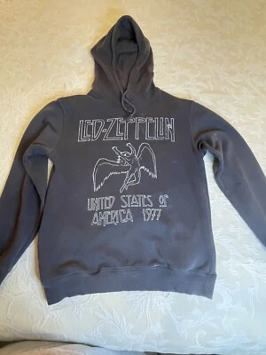 1977 LED ZEPPELIN Swan Song UNITED STATES of AMERICA Tour (SM) Sweatshirt sz S - Image 1 of 4