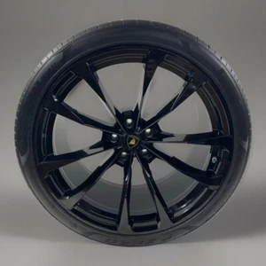2019-2024 Lamborghini Urus | Original Rims with Wheel Emblem Pirelli Tires - Picture 1 of 17