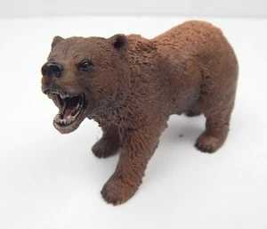 Schleich oso pardo gruñendo 2002 animal retirado - Imagen 1 de 3