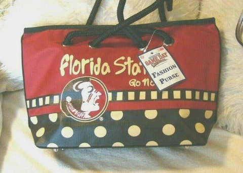 Game Day Out fitters Florida State Fashion Purse HANDBAG Tote NWT Cover
