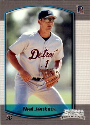 2000 Bowman Draft Picks & Prospects Neil Jenkins Rookie Detroit Tigers #53 - Image 1 of 2