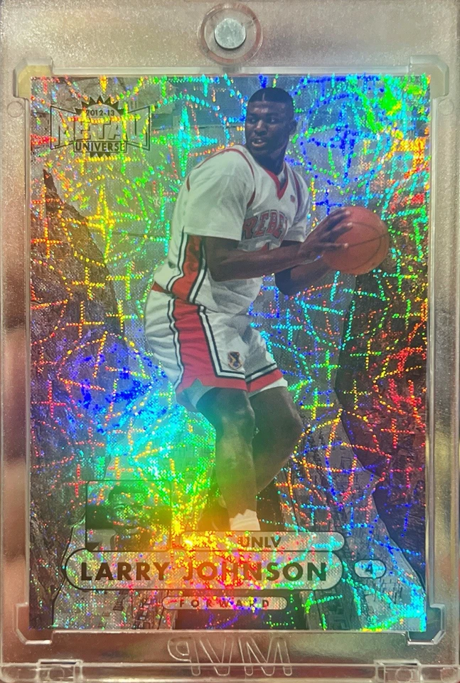 2012-13 Fleer Retro Larry Johnson 1997-98 Precious Metal Gems /100 SP PMG - Image 1 of 1