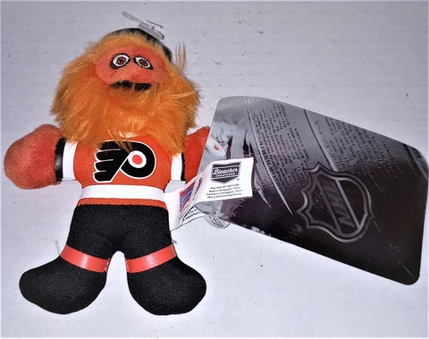 PHILADELPHIA FLYERS GRITTY MINI MAGNET DOLL 4 1/2" - Official NHL - New w/ Tags Cover