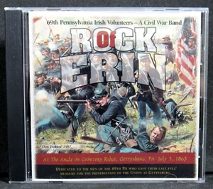 Rock of Erin Civil War Band Songs Music CD 69th Pennsylvania Irish Volunteers - Imagen 1 de 6
